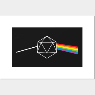 Dark Side of the Moon d20 Posters and Art